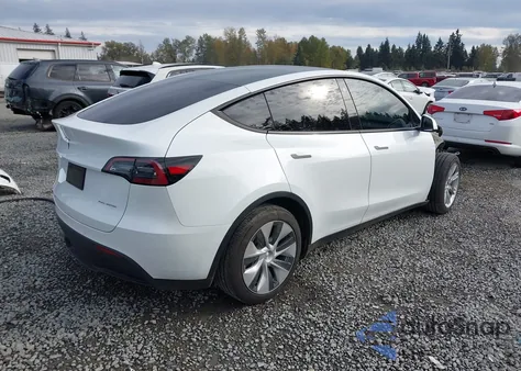 2022 Tesla Model Y Long Range Dual Motor All-Wheel Drive from USA, damaged, VIN 7SAYGAEE6NF516268